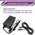 thumbnail image 7 of 32V 1560mA Power Adapter for HP Photosmart  B210 C7250 C7280 C310 Officejet All-in-One 2620 2621 2622 2624 2645 Wireless Printer Charger Cord, 7 of 7