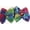 Light Rainbow, variant on Set of 12 Black Sequin Bows 5 Inches Large Glitter Bows Wholesale Bows, DIY Fabric Hair Bows - No Clips