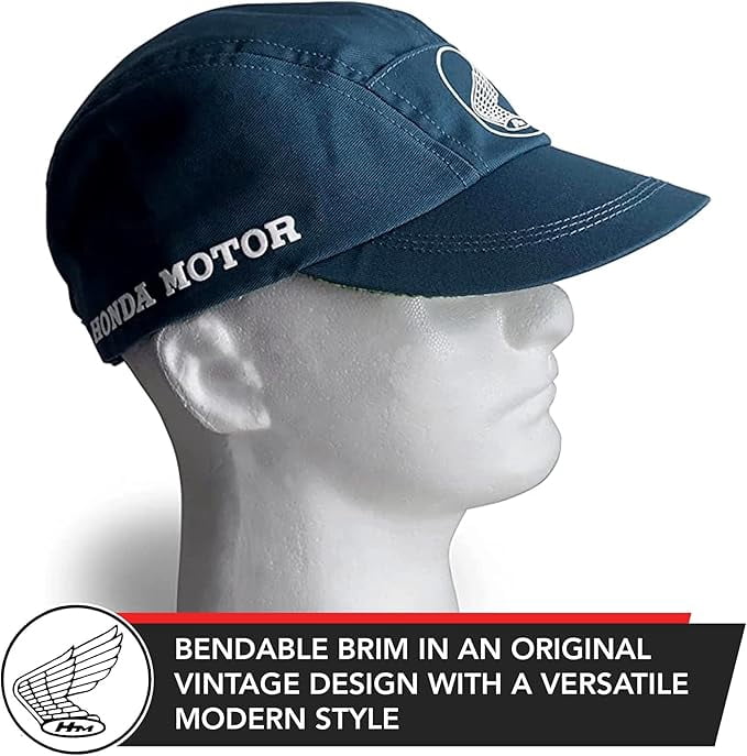 VINTAGE CULTURE OFFICIAL LICENSED HONDA UNISEX REPLICA 1964 MECHANICS HAT HVH NAVY OSFA