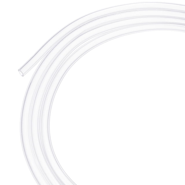 Tubo de silicona Uxcell, 1/8" (3mm) ID x 3/16" (5mm) OD, tubo flexible de silicona, manguera de alta temperatura de 10 pies para bomba y transferencia de líquidos.