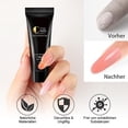 thumbnail image 4 of Gel de acumulación rápida 36w Uv / Led Lamp Starter Set 4pcs Refuerzo de uñas natural Uv Nail Set, que contiene 30 ml de gel kaili Sencillez, 4 of 5