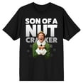 thumbnail image 2 of Elf Movie Son Of A Nut Cracker Mens Black T-Shirt Large, 2 of 5