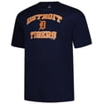 thumbnail image 2 of Men's-Profile  Navy Detroit Tigers Big & Tall Heart & Soul T-Shirt, 2 of 3