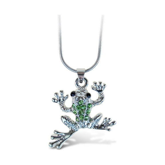 Sparkling Necklace - Frog
