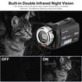 thumbnail image 6 of ORDRO Camcorders HDV-V12 1080P Video Camera Infrared Night Vision 3.0'' LCD Screen +16G SD Card, 6 of 9