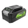 thumbnail image 1 of Greenworks 24 Volt Max Lithium Ion Battery, 4 Amp Rechargeable Power Pack, Black, 1 of 8