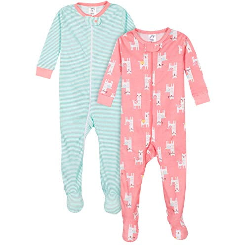 Llama footie pajamas hotsell