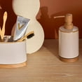 thumbnail image 4 of Bouclair Distributeur de Savon en Céramique Blanc, 4 of 4