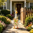thumbnail image 4 of Tuvgenk Porch Goose Outfits 23" Summer Clothes for Porch Goose Set 2 Pack Plastic Outdoor Summer Lawn Decorations with Hat, 4 of 6