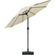 thumbnail image 1 of Sombrilla Exterior Jardimex Playa Grande 2.7m con Base Contrapeso beige, 1 of 6