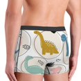 thumbnail image 4 of Kdxio Men's Boxer Briefs with Cute Dinosaurs Print - Comfortable and Breathable Underwear for Everyday Wear, 4 of 7
