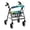 Swirls, variant on HELLHERO Back Rest Covers Quick Installation Rollator Walker Seat Covers & Gradient Ink-Splash Speckled Theme Stretchable Material Cover Only for Seniors Adult