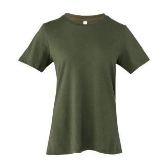 Tee-shirt Unisexe Bella + Canvas Col V - Taille Jusqu'à 3XL, Couleur Bruyère, Modèle 3005CVC
