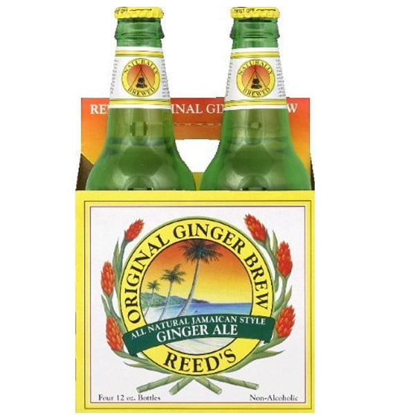 Reed'S Ginger Ale Original Ginger Brew Soda, 12 Ounce (24 Glass Bottles