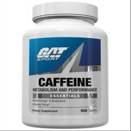 GAT Caffeine Tablets 100 Ct