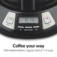 thumbnail image 4 of Hamilton Beach 12-Cup Programmable Drip Coffee Maker Machine with Glass Coffee Pot, Cafetera, Black, 4 of 8