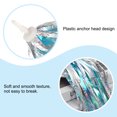 thumbnail image 3 of Uxcell Bike Streamers, Colorful Scooter Handlebar Tassels Grips Ribbon Accessories Decorations, Silver/Red Blue 2 Set, 3 of 6