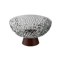 CuiLiyq Fruit Plates, Plastic Veggie Tray With Base, 10.24" x 5.12" Fruit Platter for Parties Wedding, Birthday, Entertaining, Desk Organizer Vegetable Tray Nuts, Candy, Dried Fruit (Gray- A)