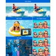 thumbnail image 3 of Underwater Camera 4K Dual Screen Waterproof Camera for Snorkeling with 64G SD Card,Action Camera with 16X Digital Zoom 48 MP Autofocus ,2 Battery(black), 3 of 7