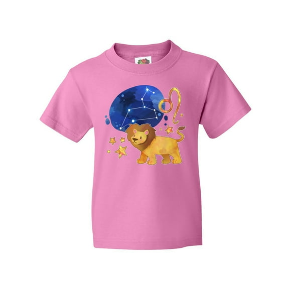 Inktastic Leo Constellation Zodiac Sign Illustration Youth T-Shirt