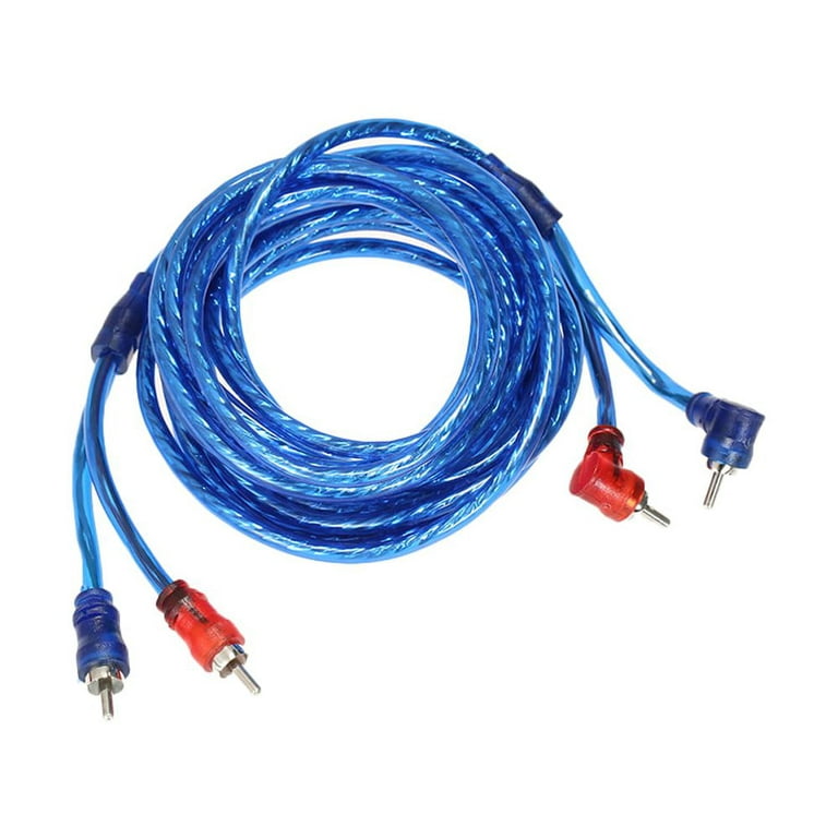 1500W Car Audio Subwoofer Amplifier Installation Kit Amp RCA Wiring Kit Cable Fuse Holder Wire Cable, Size: 27