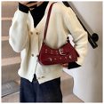 thumbnail image 4 of Axila Hobo Bolso Hombro Pequeño para Mujeres Hebilla Cuero Y2k, 4 of 9
