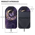 thumbnail image 6 of Uorisanigo Purple Butterfly Car Seat Towel Cover Waterproof Front Car Seat Covers Universal Bucket Towel Seat Covers for Cars, SUV and Trucks, Sweatproof & Non-Slip, 6 of 6