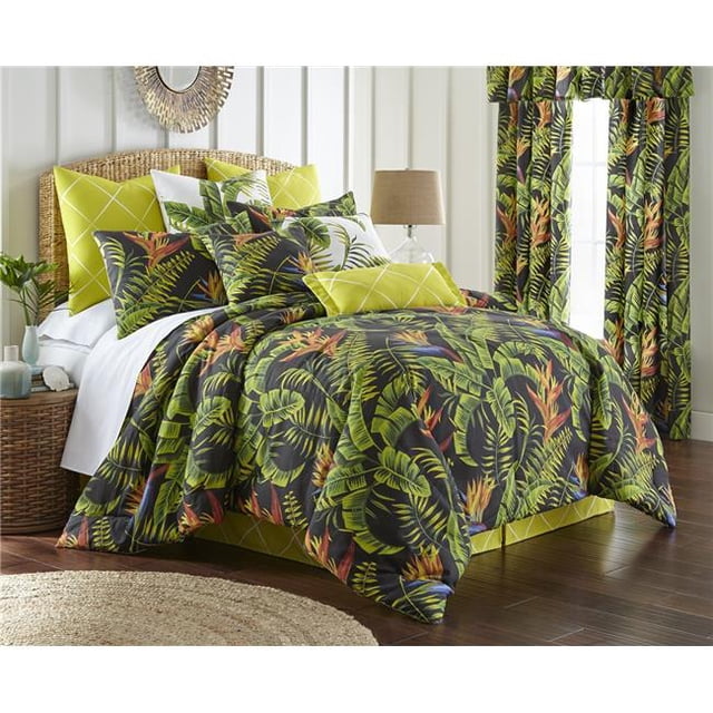Colcha Linens CC-FO-DN-FU Fleur de Paradis Housse de Couette Set&44; Non Réversible - Complet