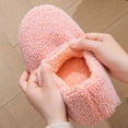 thumbnail image 6 of KANG Fleece Lined Closed Back Slippers Cozy Indoor Outdoor Shoes With Memory Foam Comfort Cushion For Warmth And Relaxation, 6 of 8