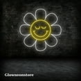 thumbnail image 3 of Glowneon Fun Face Flower Neon Sign, Sunflower Led Light, Sunflower Neon Sign, Handmade Fun Face, 3 of 4