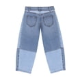 thumbnail image 4 of Wonder Nation Girls Ankle Length Barrel Jeans, Sizes 5-18, 4 of 10