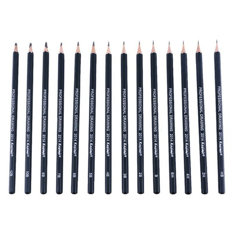 Art Supplies, Sketching Drawing Kit Set With Shading Pencils For
