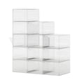thumbnail image 1 of Cajas Organizadoras para Zapatos MU:4LIFE Puerta Transparente y Magnética Apilables, 1 of 5