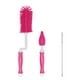 thumbnail image 1 of Kit de limpieza de cepillos para botellas | Kit de cepillo de silicona de 3 piezas para biberones, pajitas, tetinas | Diseño giratorio a 360°, limpieza profunda eficiente, portátil, duradero, 1 of 5