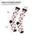 thumbnail image 4 of Pofeuu Different Meat Print Compression Socks for Women & Men Circulation - Best Support for Nurses,Running,Athletic,Sports, 4 of 7