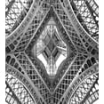 thumbnail image 3 of Ambesonne Black and White Duvet Cover Sets, Paris Eiffel, 2-King, Grey Black and White, 3 of 3