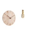 thumbnail image 1 of Reloj De Pared De Madera, Escultura De Resina, Figura Decorativa, Adorno De Regalo, Diseño Creativo, Sin Tictac, Silencioso, Para Restaurante, Oficina, Armario, Dormitorio, Sala De Estar,, 1 of 8