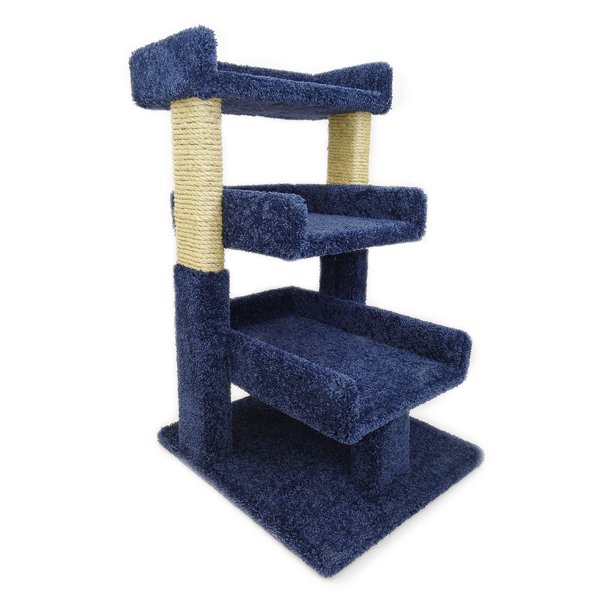 New Cat Condos 33 in. Triple Cat Perch