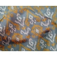 thumbnail image 4 of oneOone Silk Tabby Fabric Stripe & Paisley Ikat Printed Craft Fabric BTY 42 Inch Wide, 4 of 4