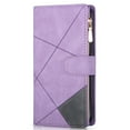 thumbnail image 6 of Decase Leather Wallet Case for Samsung Galaxy Z Fold 5,Large Capacity 9 Card Slots Zipper Pocket Kickstand Magnetic Clasp Lanyard Shockproof Flip Case for Galaxy Z Fold 5,Purple, 6 of 9