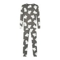thumbnail image 1 of Family Outfit Conjunto de pijama con estampado de Halloween de manga larga y cuello redondo para hombres Fridja nalpqowj25703, 1 of 8