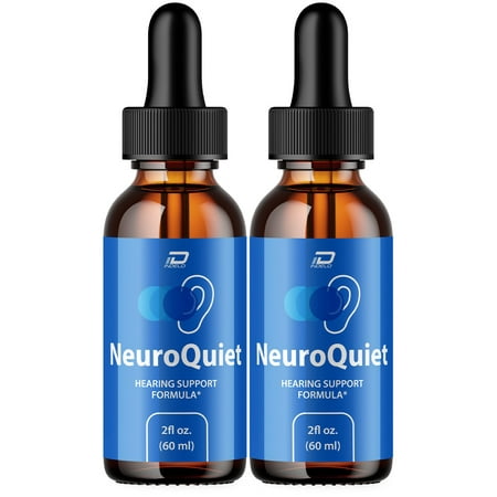 Neuro Quiet Healthy Ear Support Supplement – NeuroQuiet Capsules Ear Ringing Relief, Quiet Neuro for Hearing Support, 2 Pack, 2 Month Supply