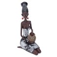 thumbnail image 3 of Escultura Africana, Estatua Africana Estilo Artístico De La Tribu Africana Aspecto Realista Para Estante ANGGREK Otros, 3 of 8