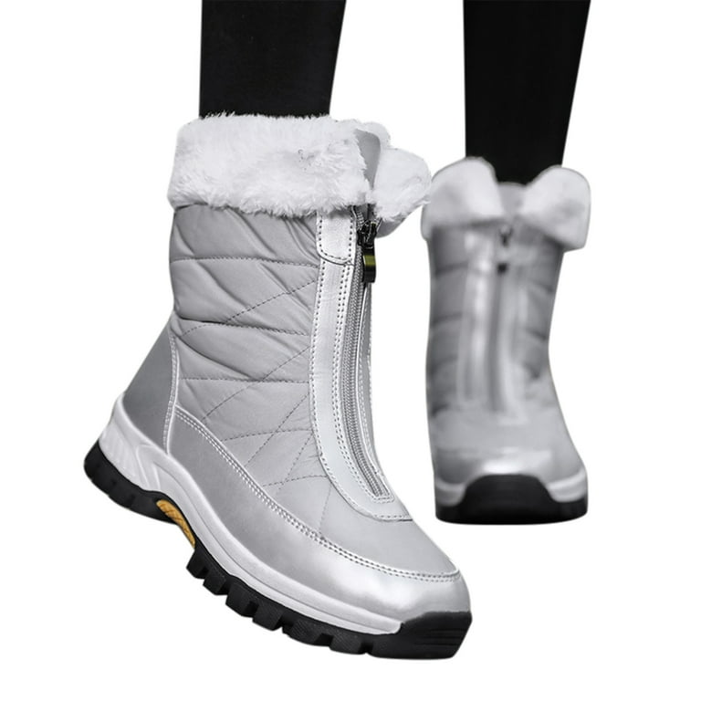 Fashion Women Winter Water Snow Boots Womens Narrow Width Proof