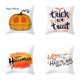 thumbnail image 1 of Funda de almohada 4PCS / Conjunto Halloween Cubiertas de almohada de calabaza decorativa de algodón con sombrero de bruja tirando almohada Caso de almohada Cubierta decorativa, decoración de casa de Irfora Funda de almohada, 1 of 7