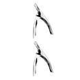 thumbnail image 2 of facefd 1/2/3/5 U Shape Trimmer Stainless Portable Salon Manicure Art Silver 2PCS, 2 of 6
