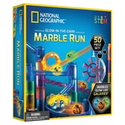 National Geographic Kids Stem Series Glowing Marble Run, 50-Piece Set for Child or Teen 8 Years & up