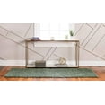 thumbnail image 4 of Unique Loom 3146048 2 ft. 2 in. x 6 ft. 7 in. Davos Shag Runner Rug, Sage, 4 of 4