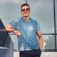 thumbnail image 4 of Fotbe Snowflakes1 Camiseta Polo de Golf para Hombre con Estampado – Camisa Deportiva Transpirable con Cuello Abotonado-Large, 4 of 6