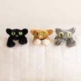thumbnail image 6 of Manhattan Toy Lanky Cats Ziggy Black Cat Stuffed Animal, 6 of 8